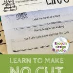 No Cutting Flip Book: Learn to make your own with a template and my free course.