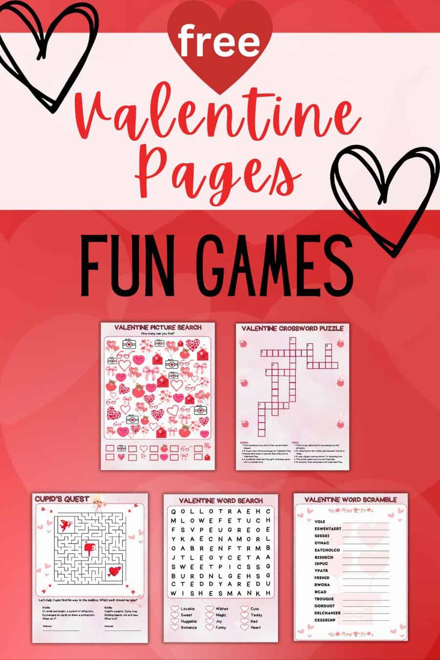 Spread the Love with Free Valentine's Printables