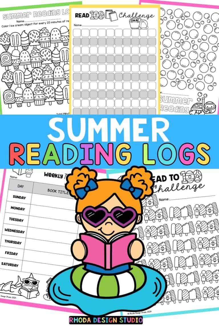 8 Ways to Encourage Reading with Summer Reading Logs