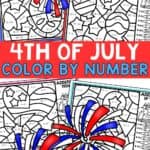 4th-of-July-Color-by-Code-Addition-Number-Worksheets-Coloring-Pages