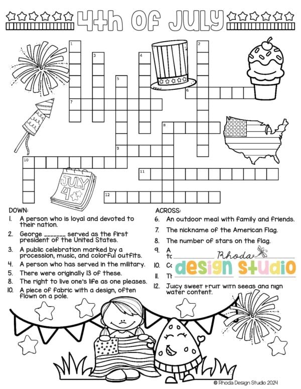 4th-of-july-crossword