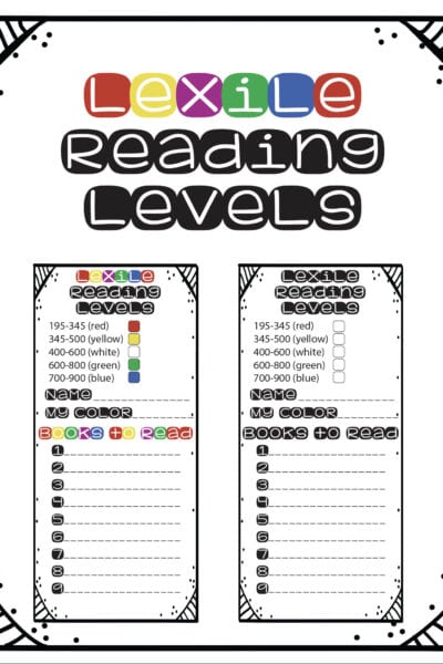 Lexile-Reading-Bookmarks