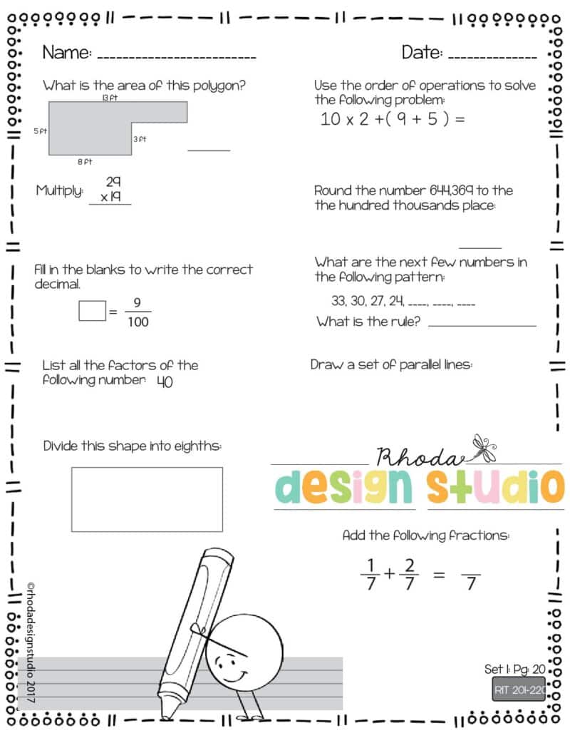 Math-Set-1-RIT-201-220-Worksheet-Pg-20