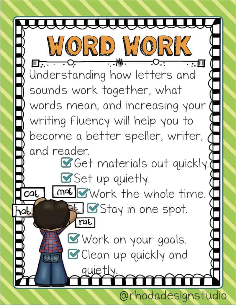 word-work-poster