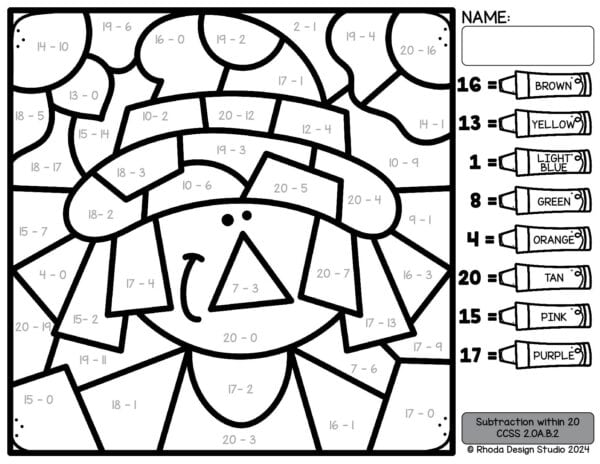 addition-subtraction-fall-color-by-number-to-20-13