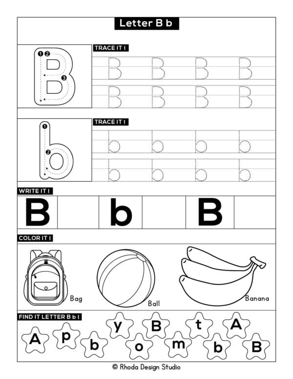 Letter-Activity_Letter B