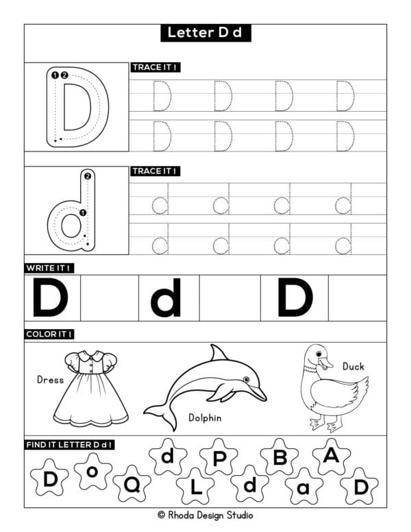 Letter-Activity_Letter D