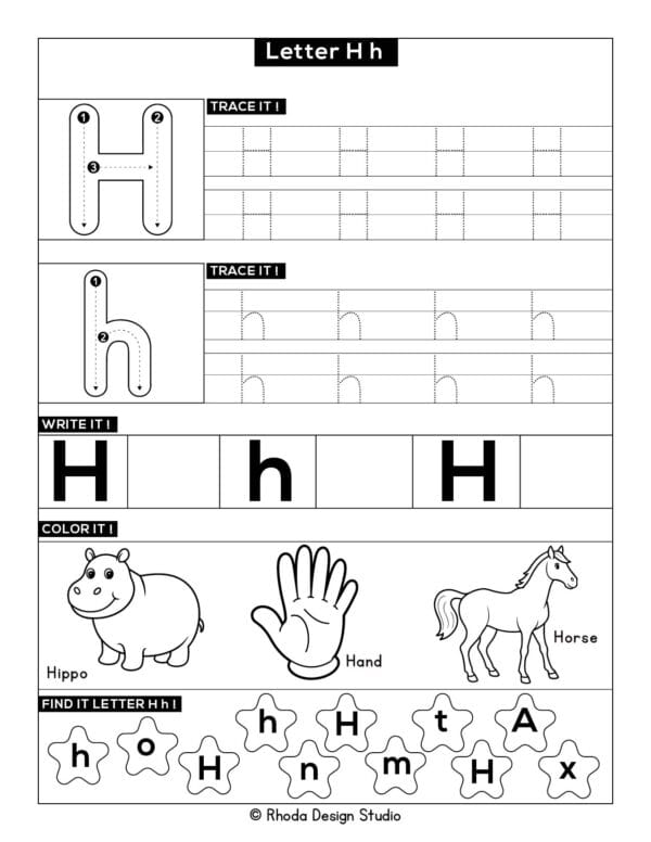 Letter-Activity_Letter H