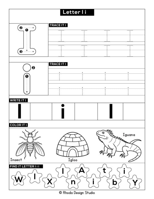 Letter-Activity_Letter I