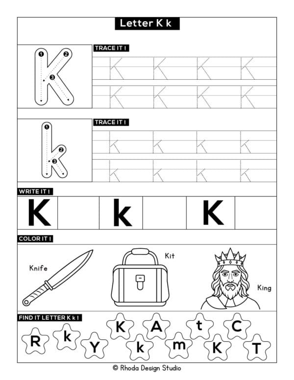 Letter-Activity_Letter K