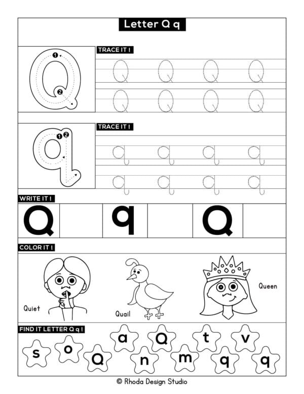 Letter-Activity_Letter Q