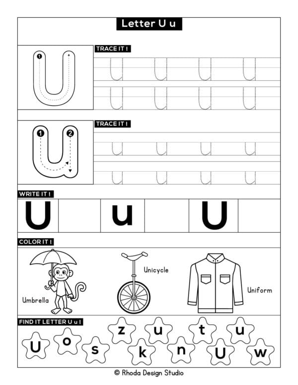 Letter-Activity_Letter U