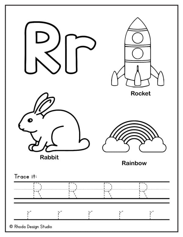 alphabet-color-trace_Letter R