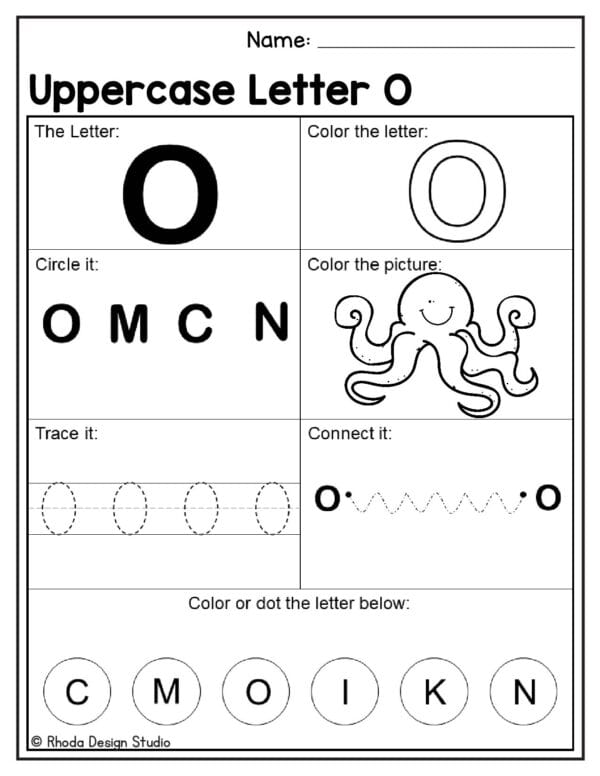 alphabet-uppercase-worksheet_Letter O