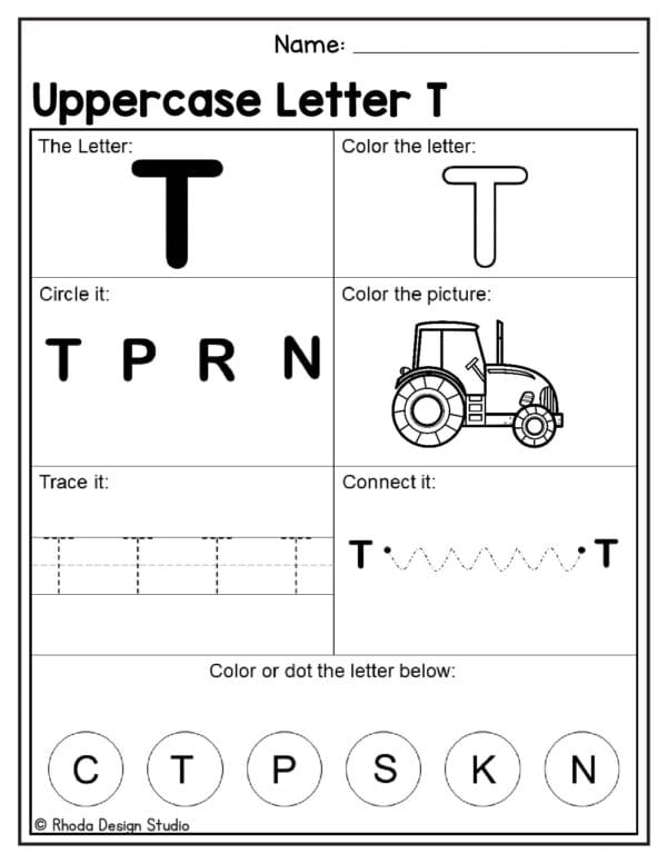 alphabet-uppercase-worksheet_Letter T