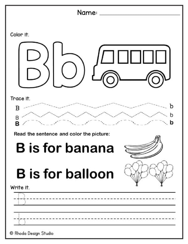 alphabet-writing-practice_Letter B