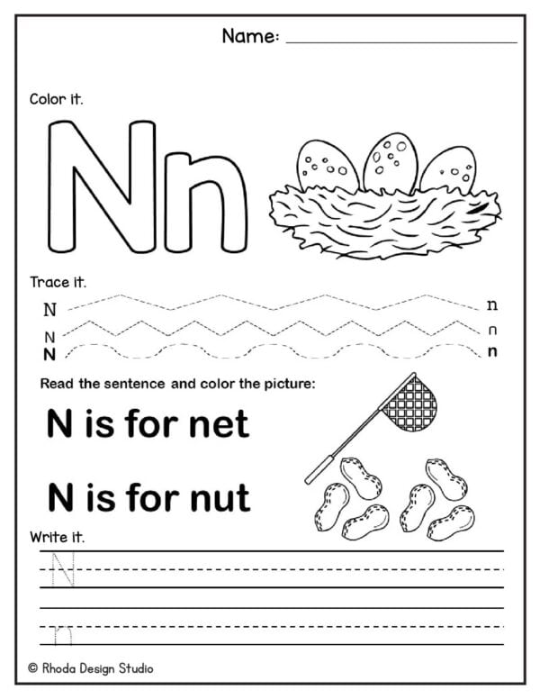 alphabet-writing-practice_Letter N