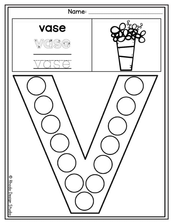 dot-letter-shape_Letter V