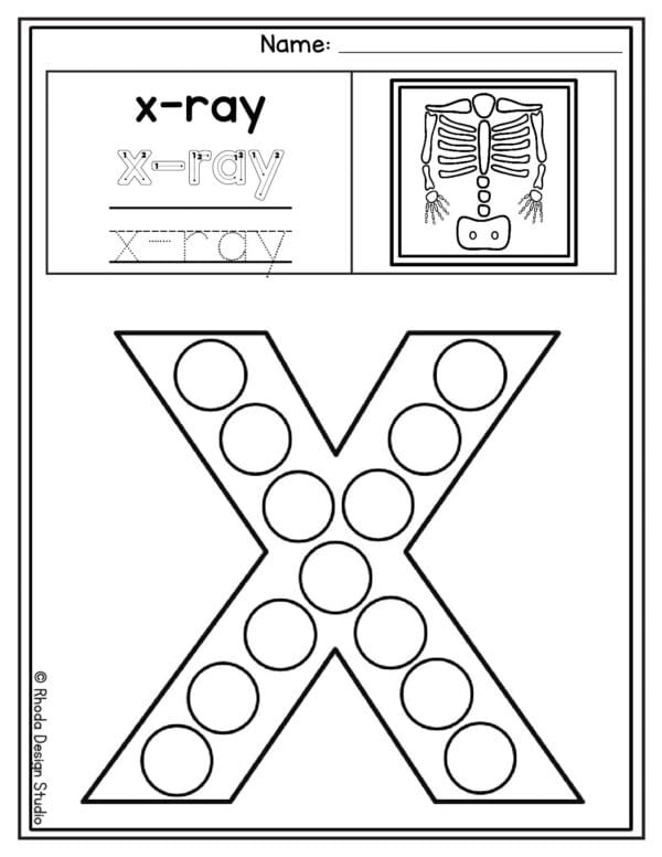 dot-letter-shape_Letter X