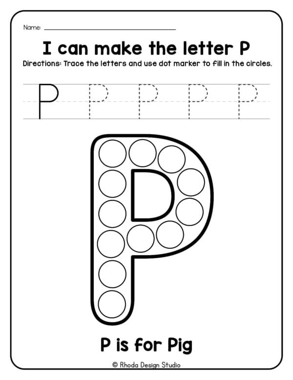 dot-marker-alphabet_Letter P