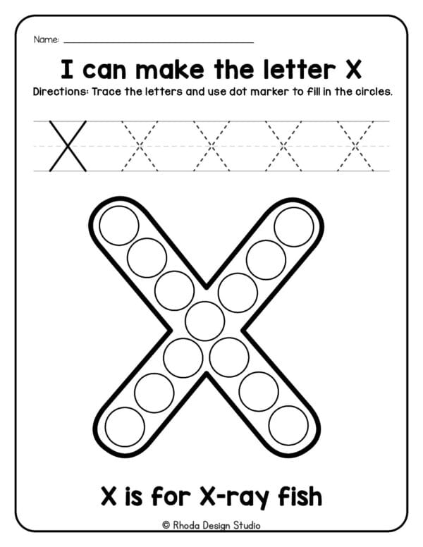 dot-marker-alphabet_Letter X