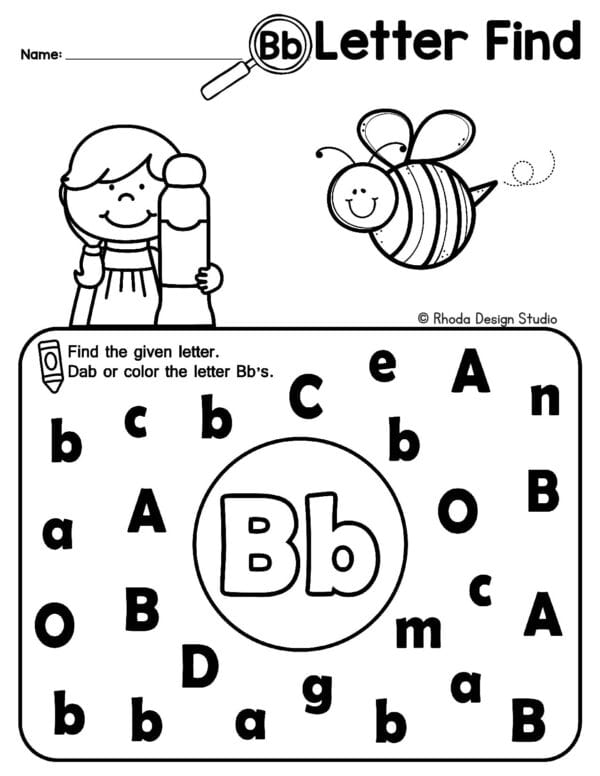 find-the-letters-dab_Letter B