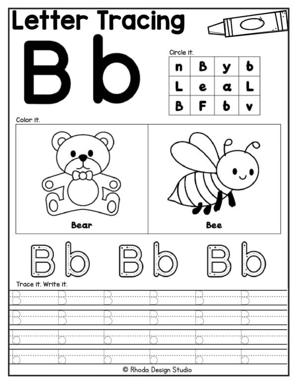 letter-tracing_Letter B