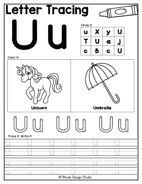 letter-tracing_Letter U