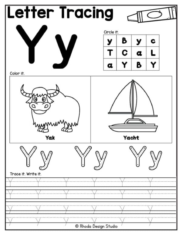 letter-tracing_Letter Y