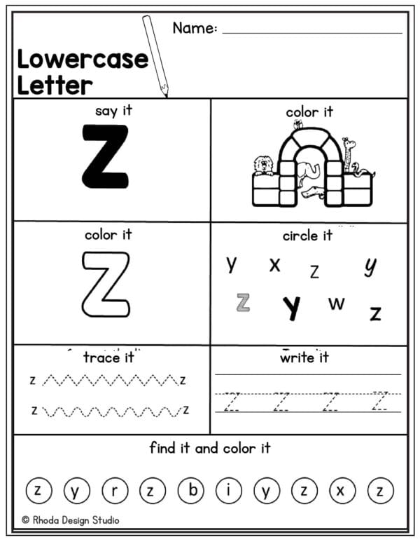 lowercase-letter-practice_Letter Z